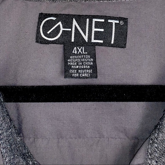 G-Net Men’s button down shirt size 4XL NWOT - Picture 3 of 3